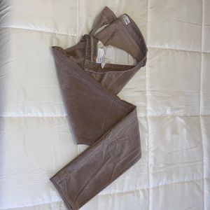 Loft Curvy High Waist Skinny Corduroy